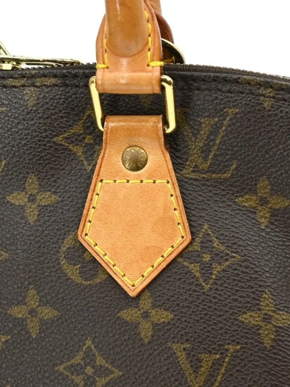 BUYIT02 LOUIS VUITTON ALMA HANDBAG MONOGRAM M51130 BA1916 RQ02519 - Picture 6 of 14